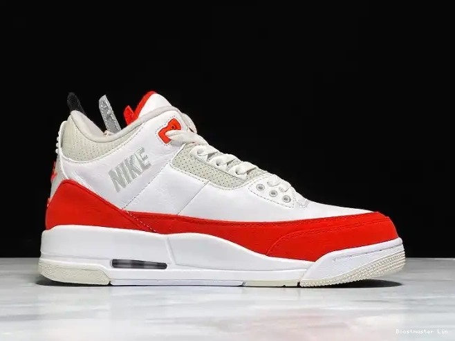 Bmlin shoes University Jordan Tinker Red White Retro CJ0939-100 Air 3 0614